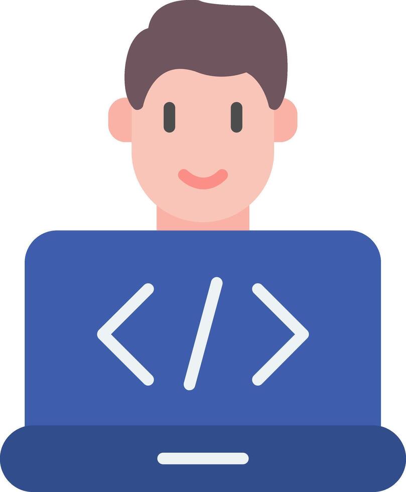Programmer Developer Tools Flat vector
