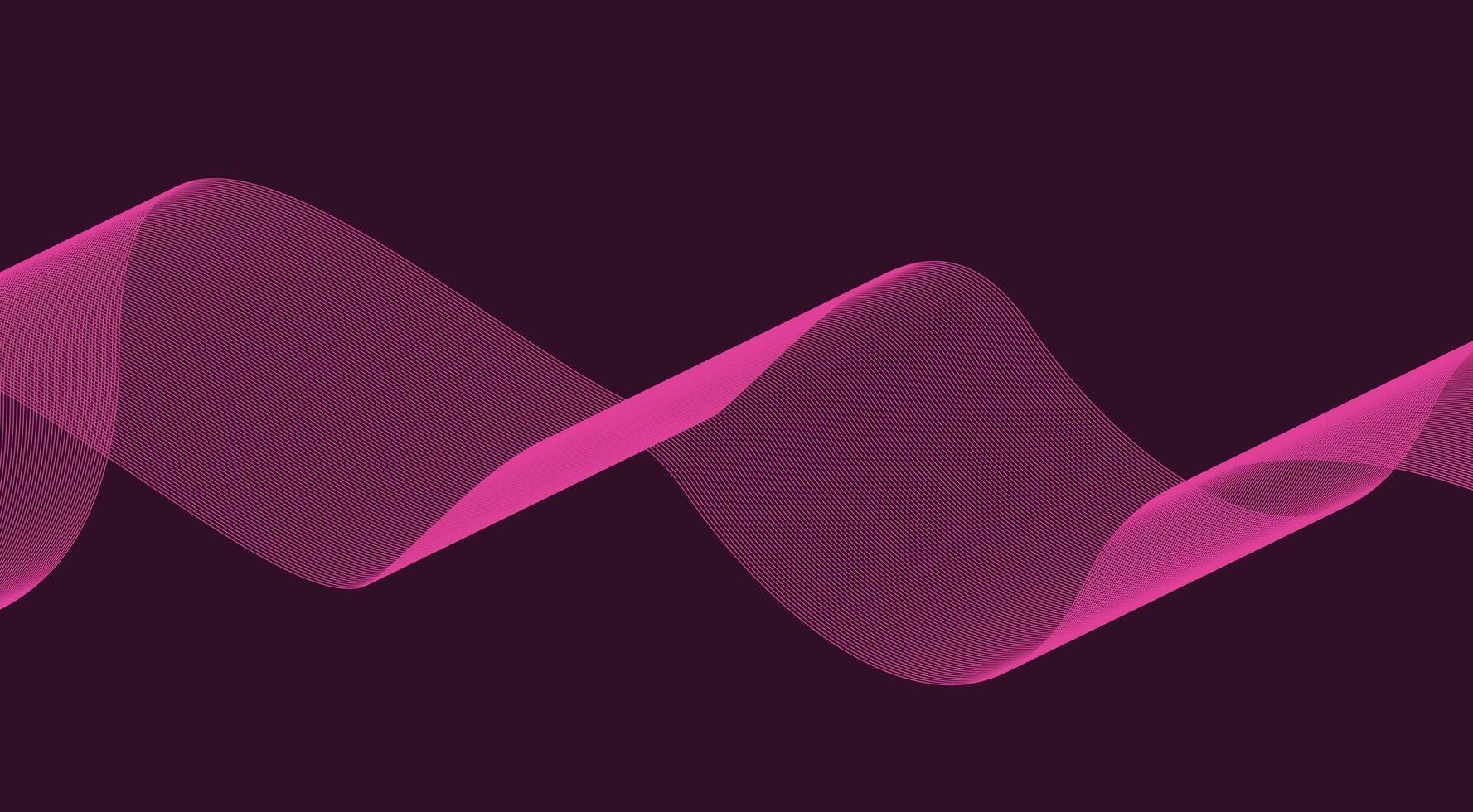 Blend Wavy Curved Smooth Background Pink Abstract Design Illustration vector