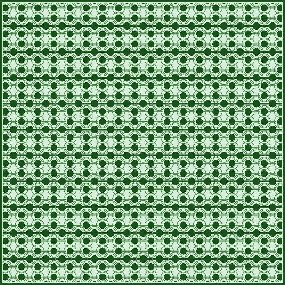 creative green cirlce pattern with bold horizontal lines and light green as background vector