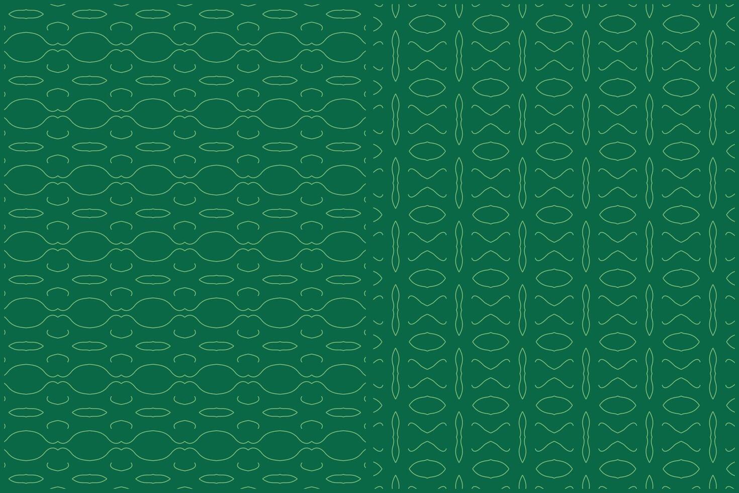 abstract wavy line pattern with beautiful green background vector
