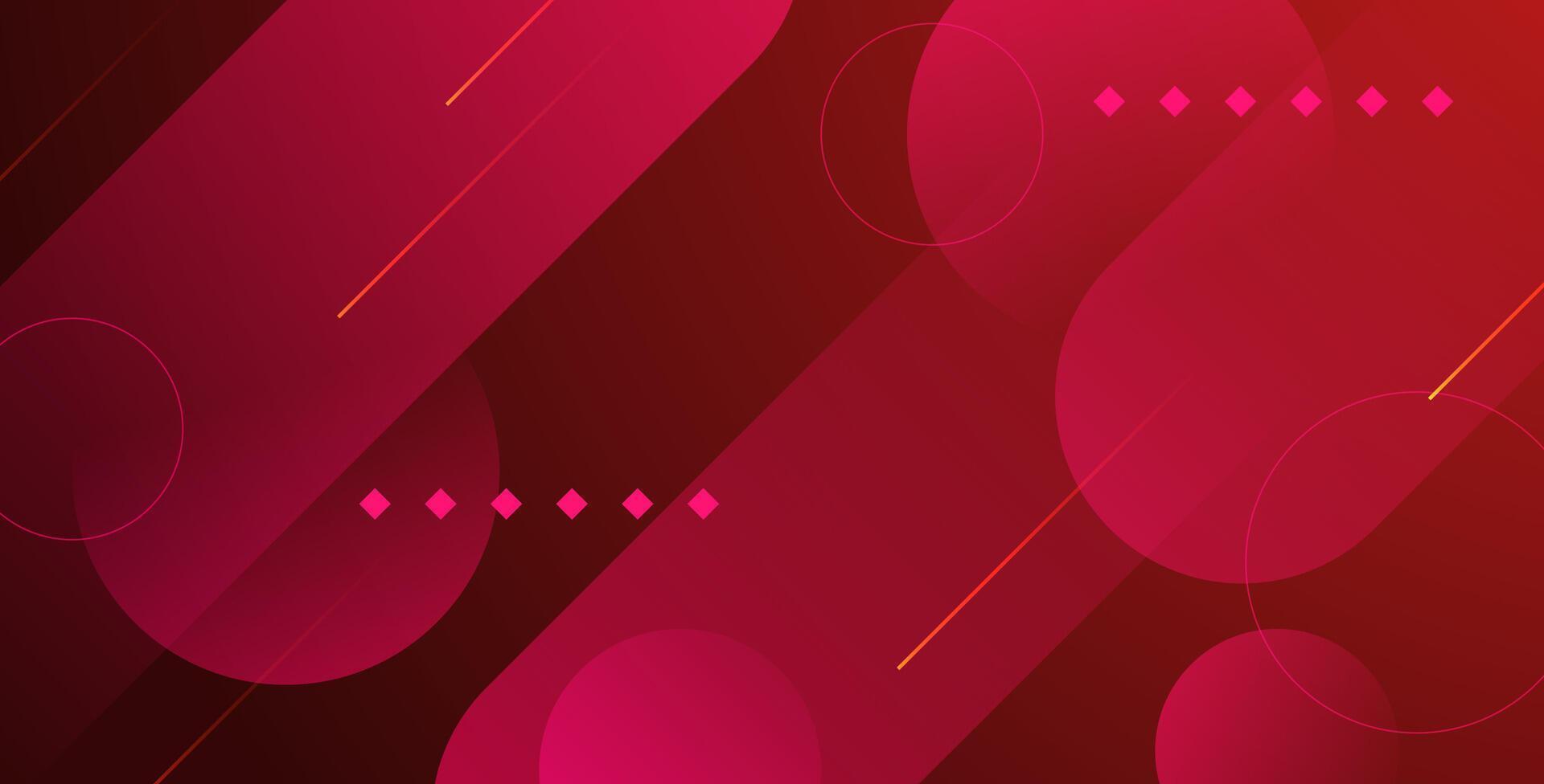 Minimal geometric red abstract background, dynamic shape composition landing page backgrounds. eps10 vector