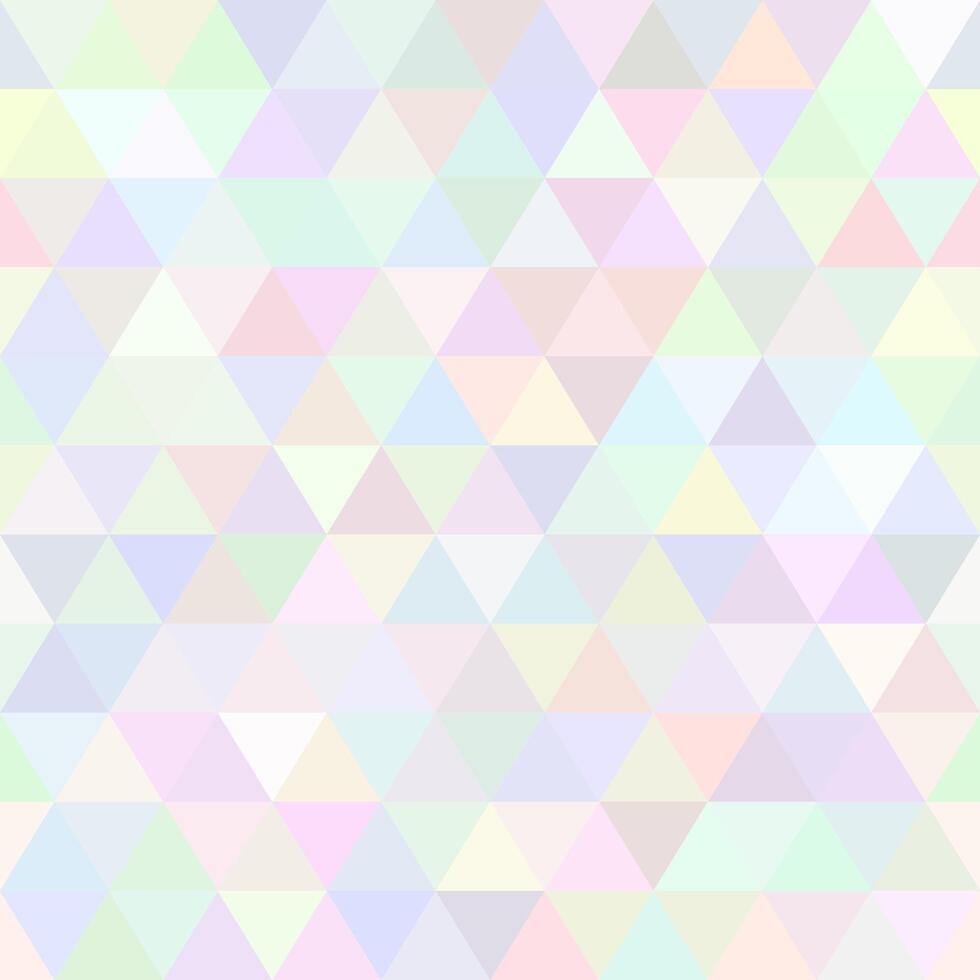 Delicate pattern with triangles vector