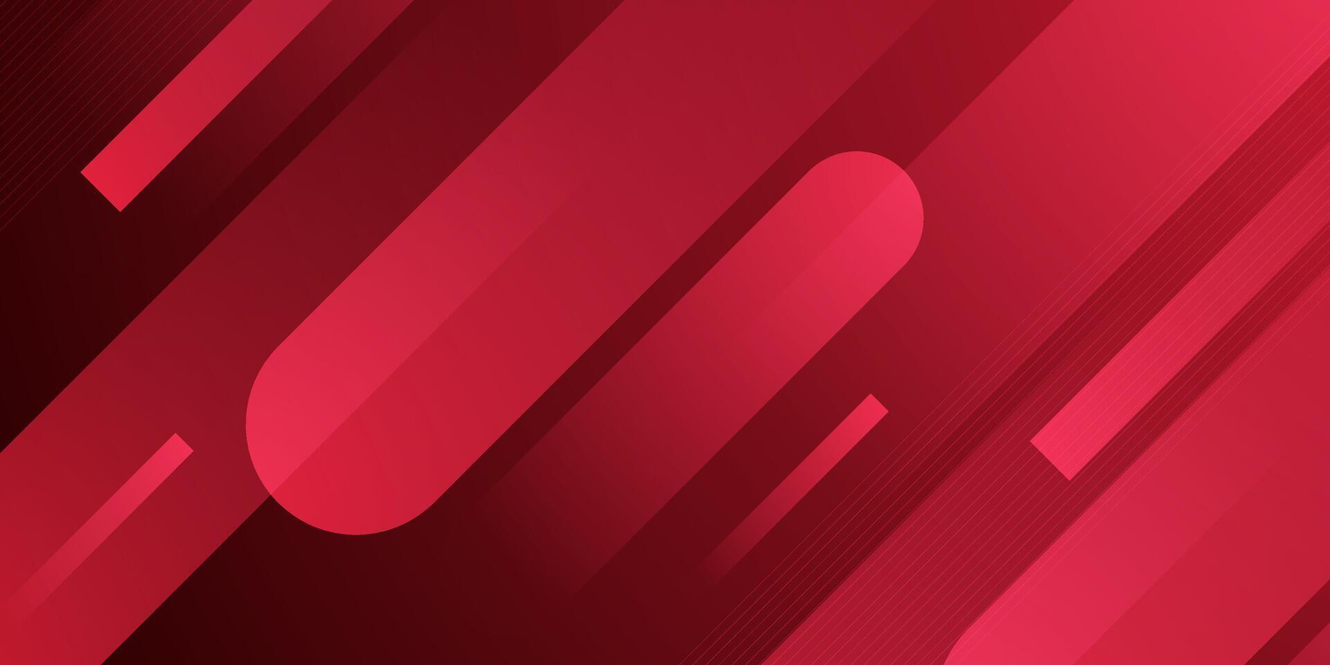 Abstract dark red dynamic pattern background. Simple and trendy banner concept. vector