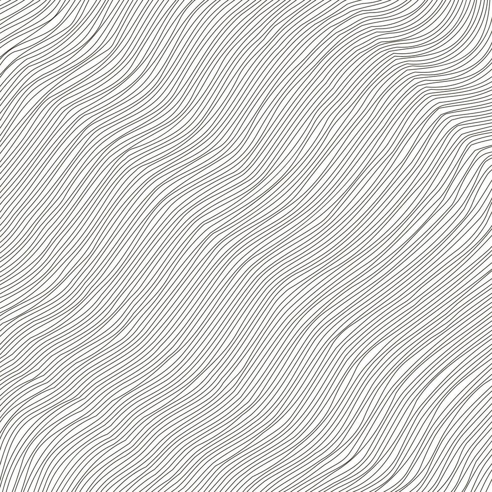 Wave Stripe Background. Grunge Line Textured Line Pattern. vector