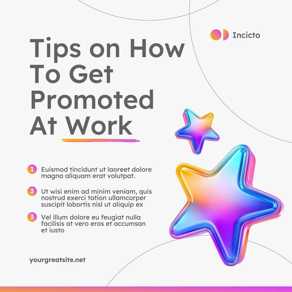 Career Tips LinkedIn Post Template