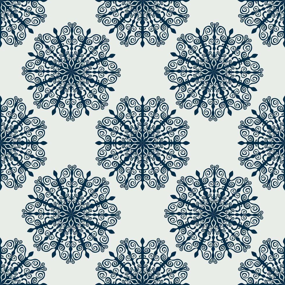 Lace seamless pattern in elegant style for background or tablecloth fabric sample vector