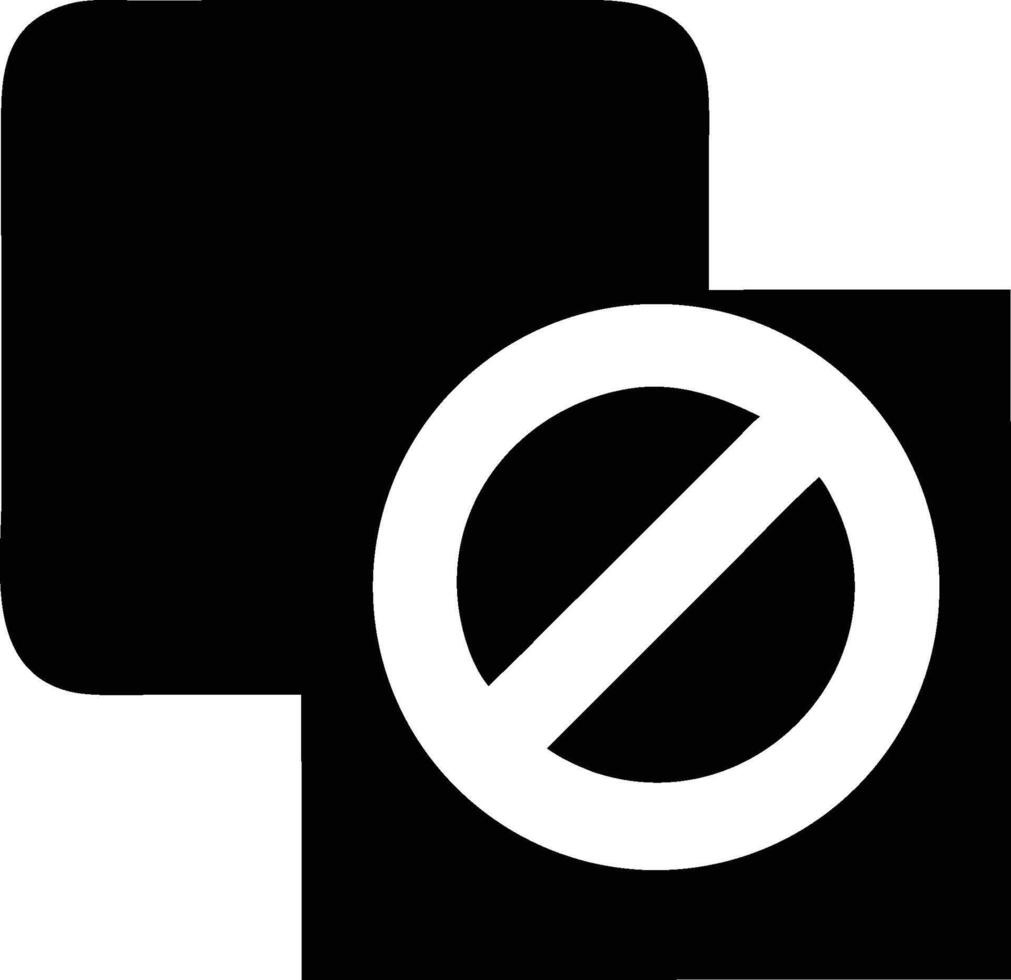 A Conceptual Image of Permission Denial and Data Protection vector