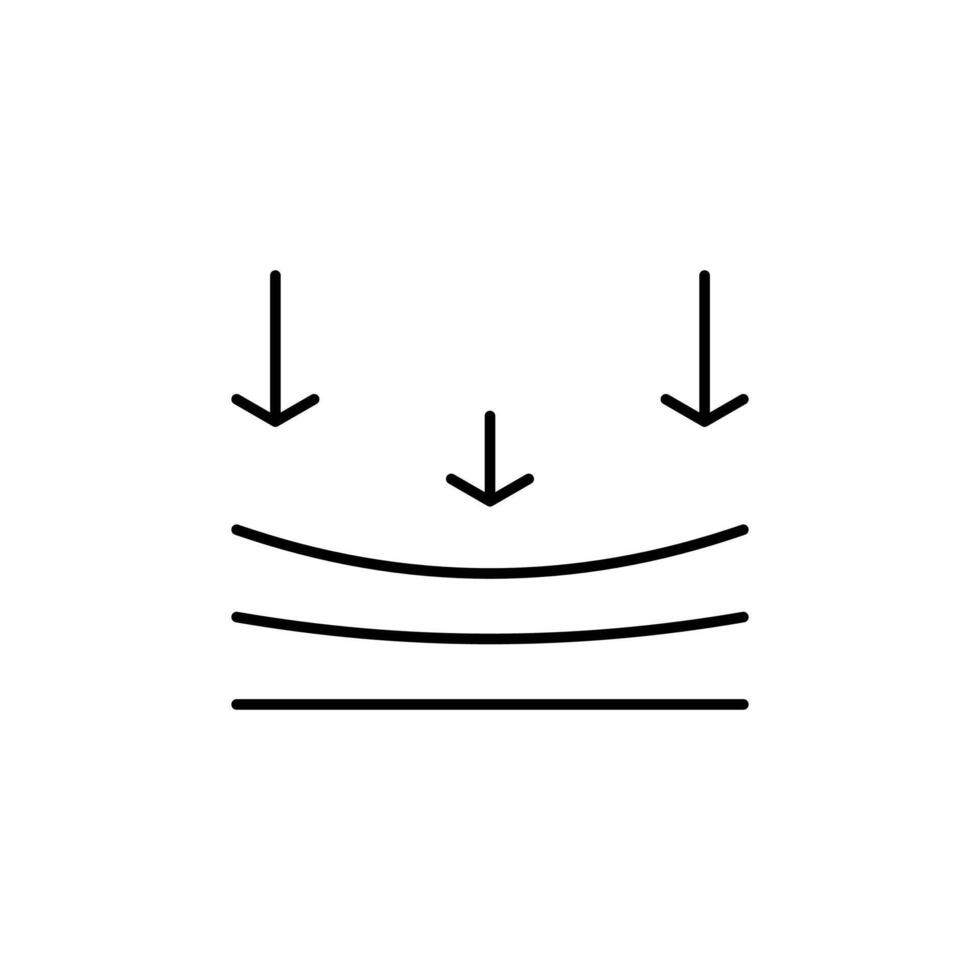 Abstract geometric design of arrows and lines. Suitable for financial or statistical data presentations, business concepts, or technology themes. Bold graphic element. vector