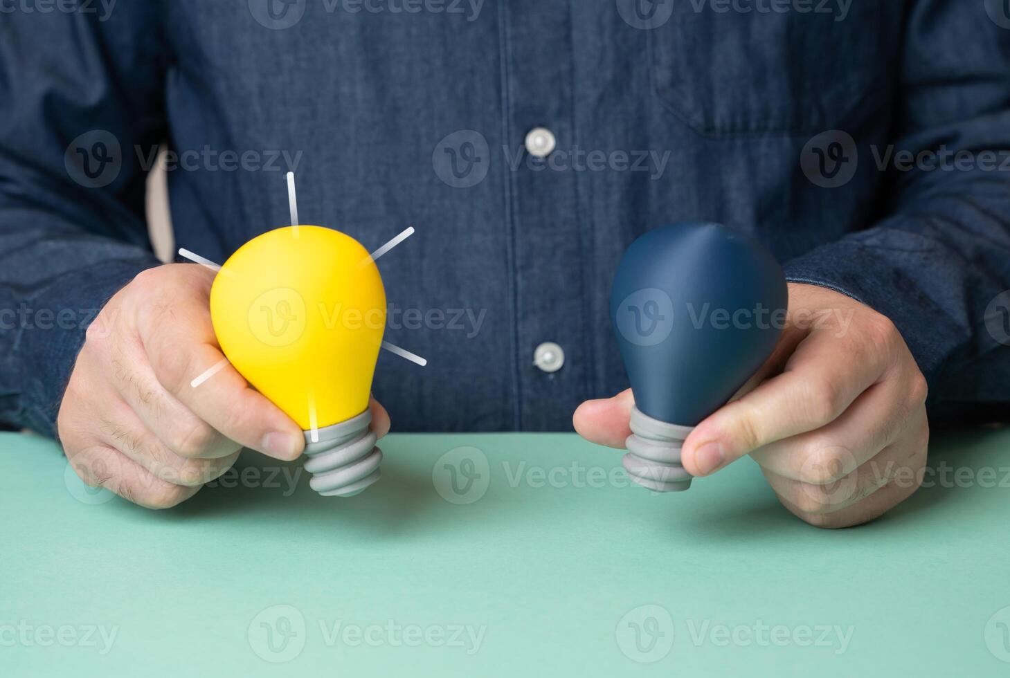 The best of both ideas. Innovation synergy. Creative solutions. Combined strategies. Team brainstorming. Effective collaboration. Problem solving. photo