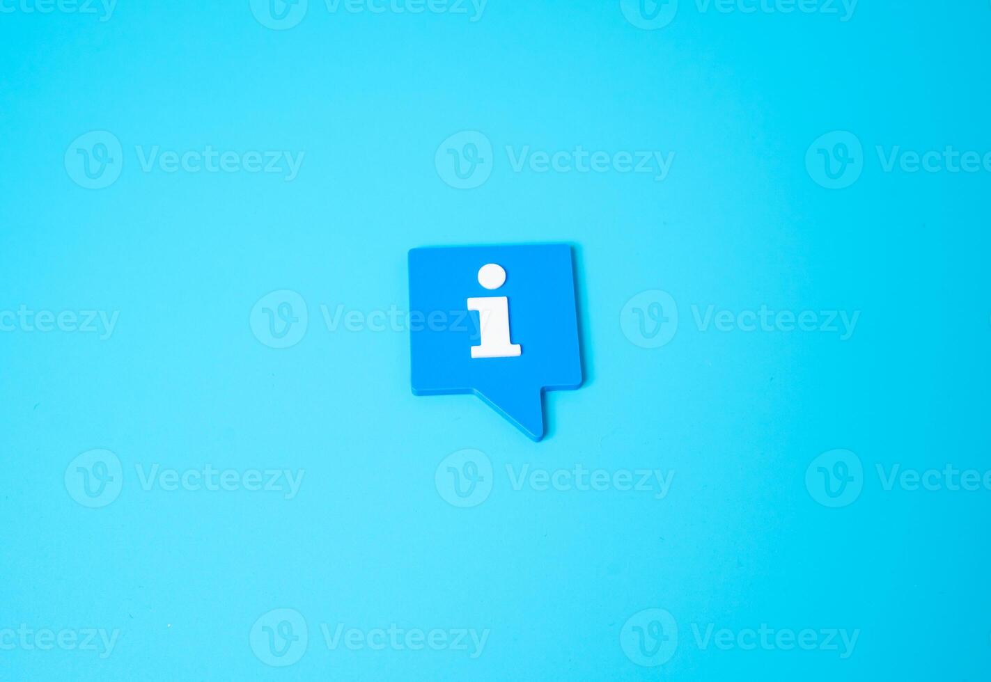 Information symbol. Information reference, FAQ, customer help, support service, user guide, knowledge base, data access, quick answers for visitors and clients photo