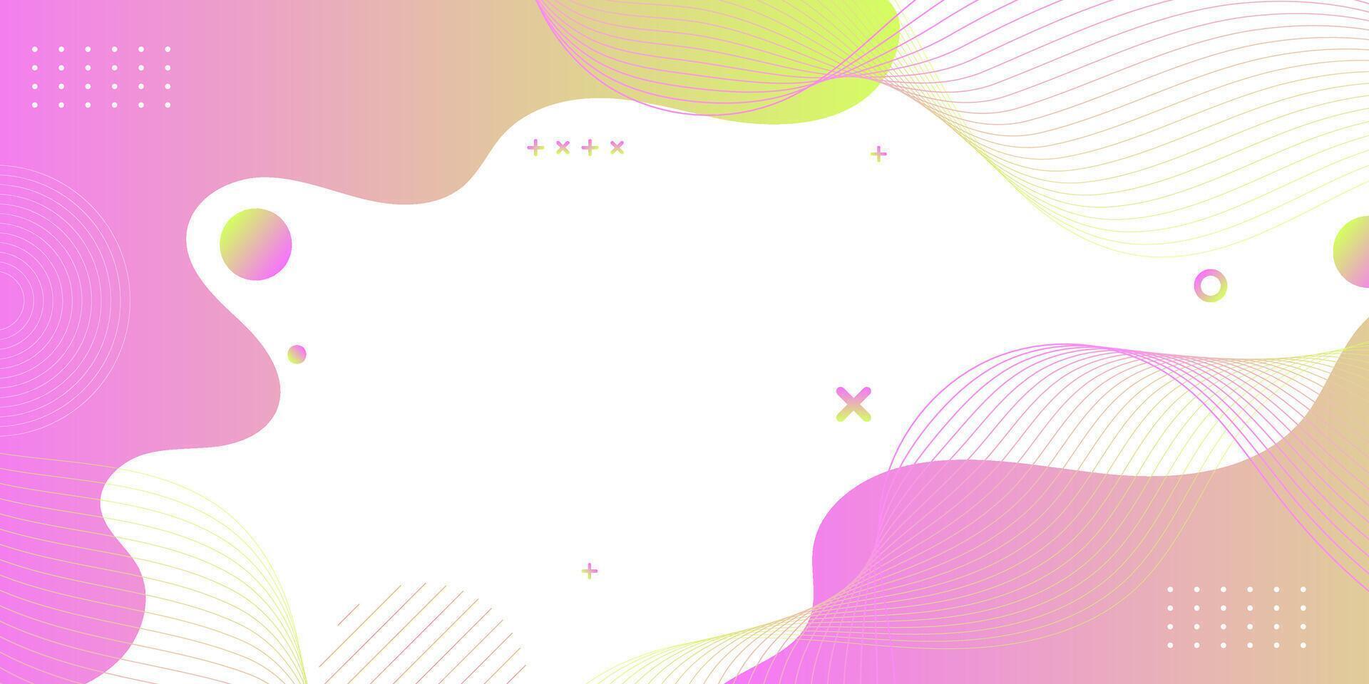 Colorful gradient waves abstract background with fluid shapes and soft patterns. vector