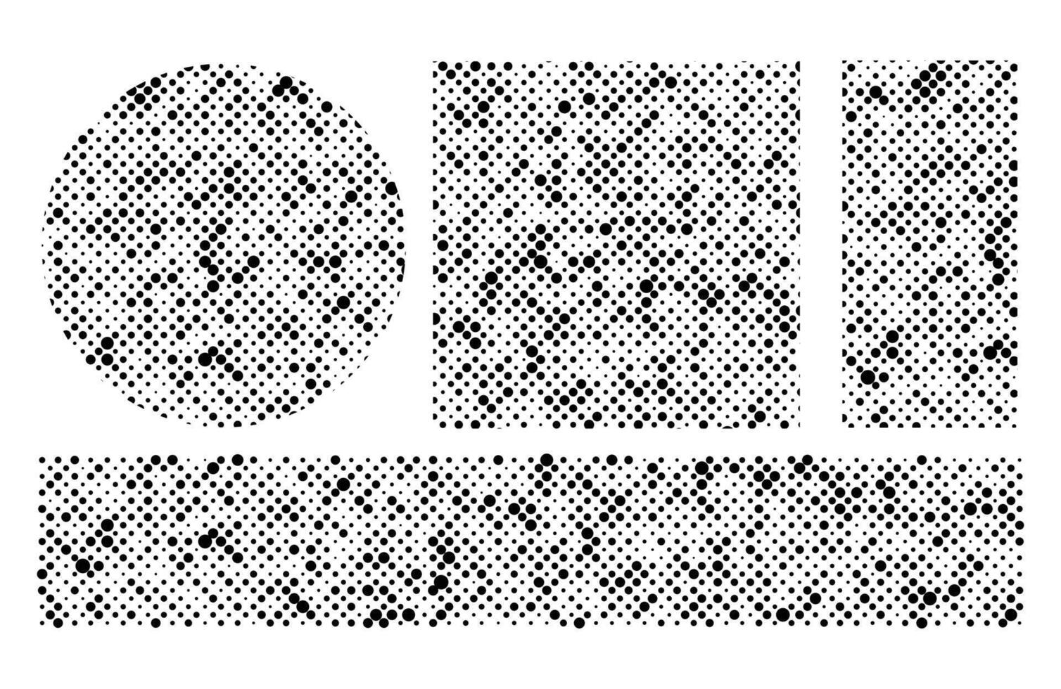 Bold halftone dot pattern design with a modern, retro-inspired style for creative artwork and digital projects, Seamless polka dot pattern on white background vector