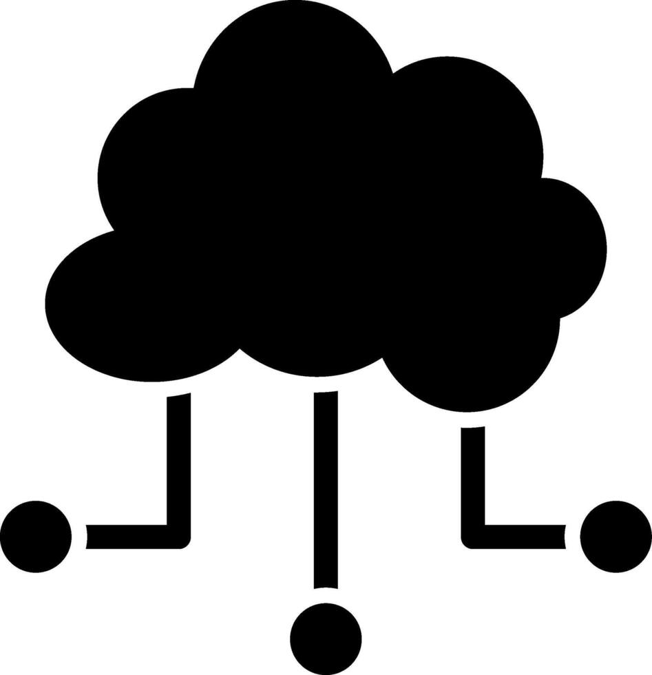 Cloud Based Architecture Sleek Modern Visual Mark vector