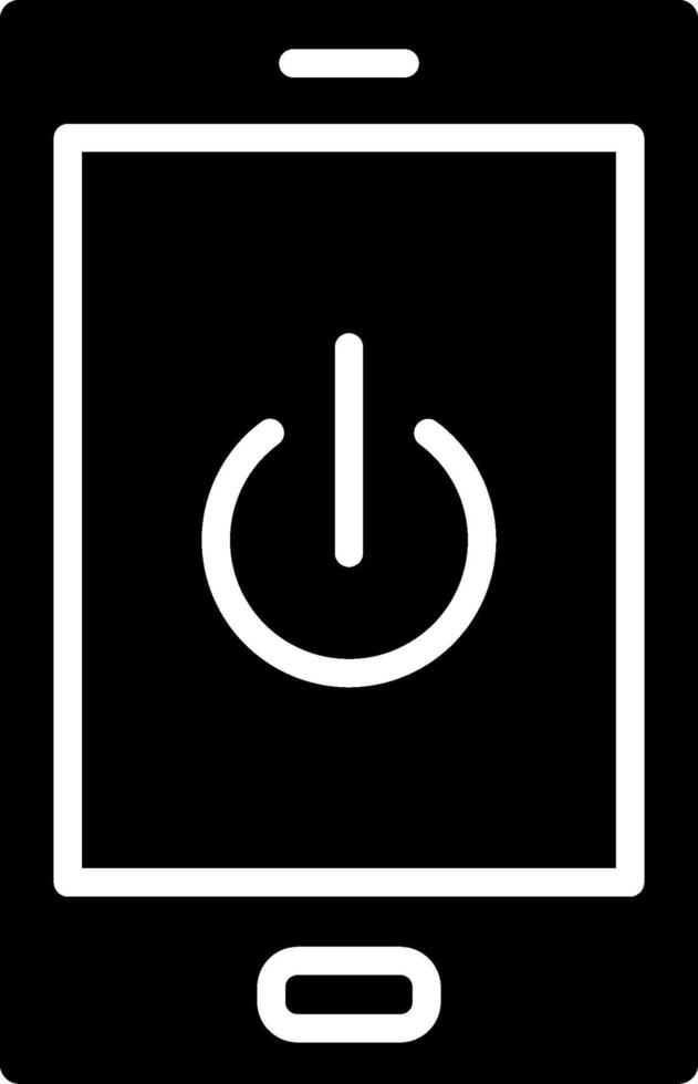 Power Responsive Mobile App Shape vector