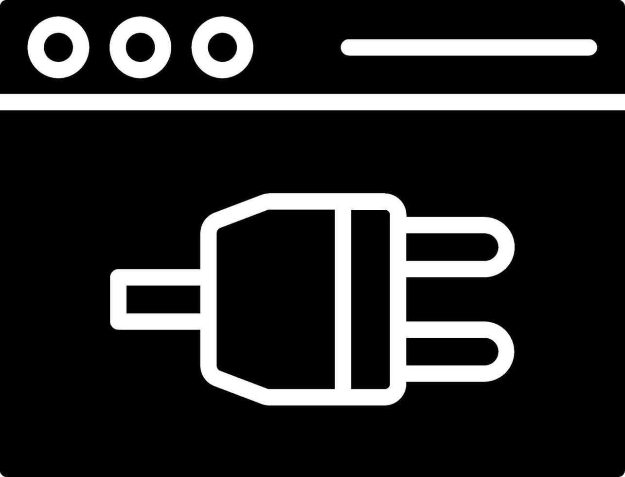 Web Plugin Sharp Edge Clean Visual vector