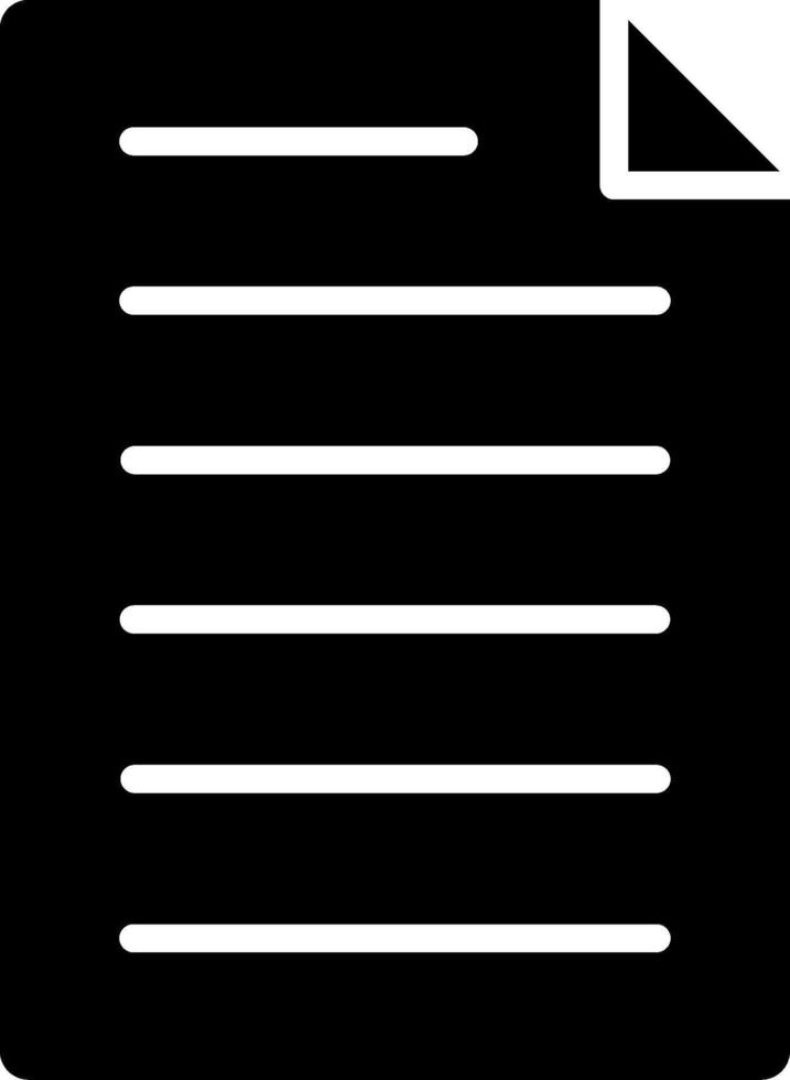 Document Sharp Edge Clean Visual vector