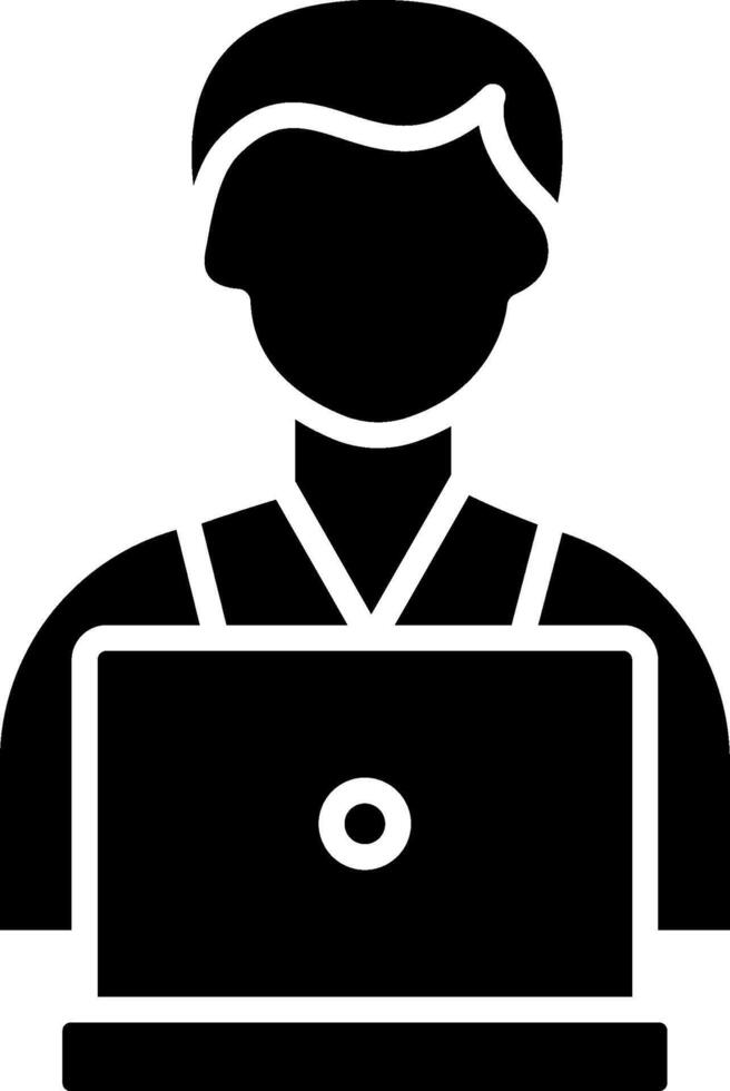 persona de libre dedicación aplicación establecido ui gráfico vector