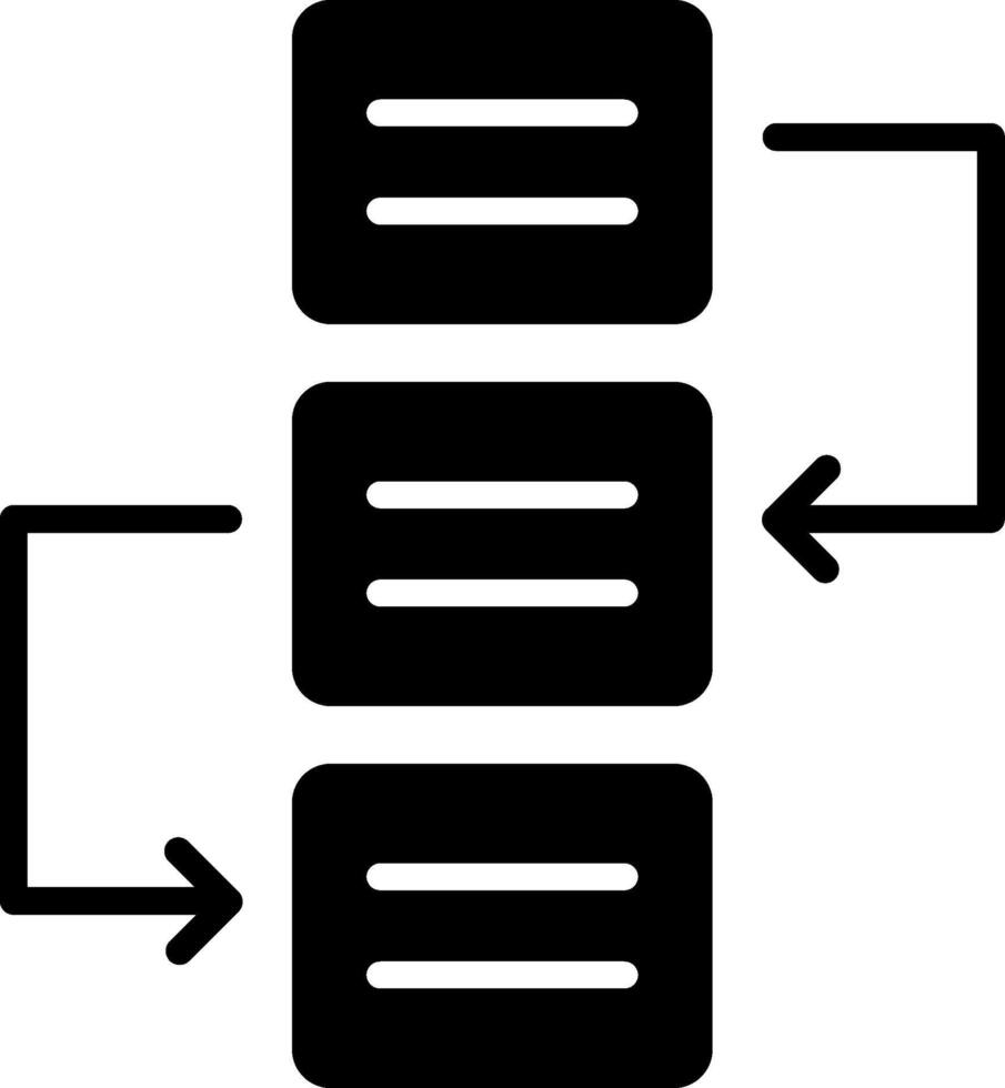 Workflow Thin Line Style Element vector