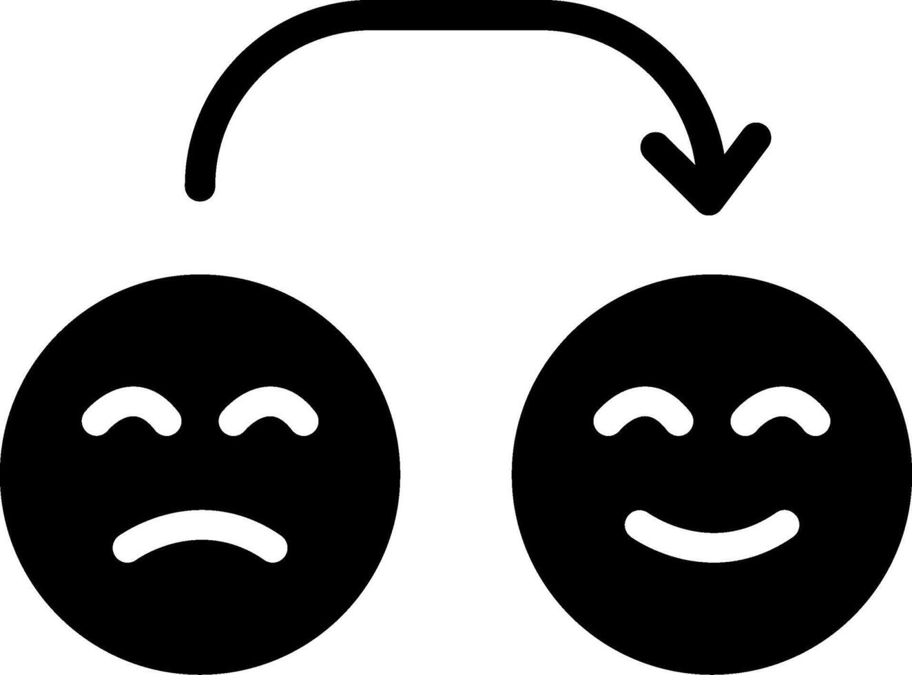 Postive Change Interactive User Interface Design vector