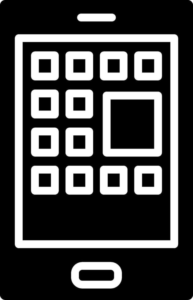 Multiple Apps Sharp Linear Edge Mark vector