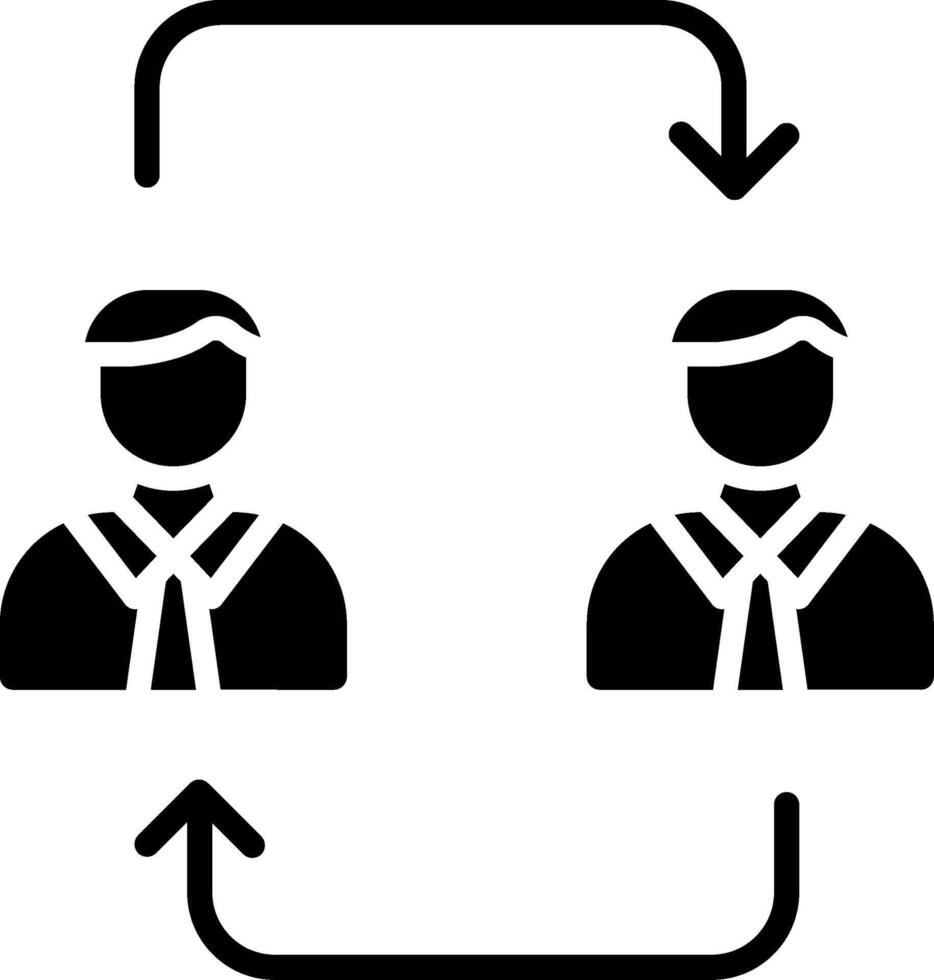 Exchange Abstract Modern UI Visual vector