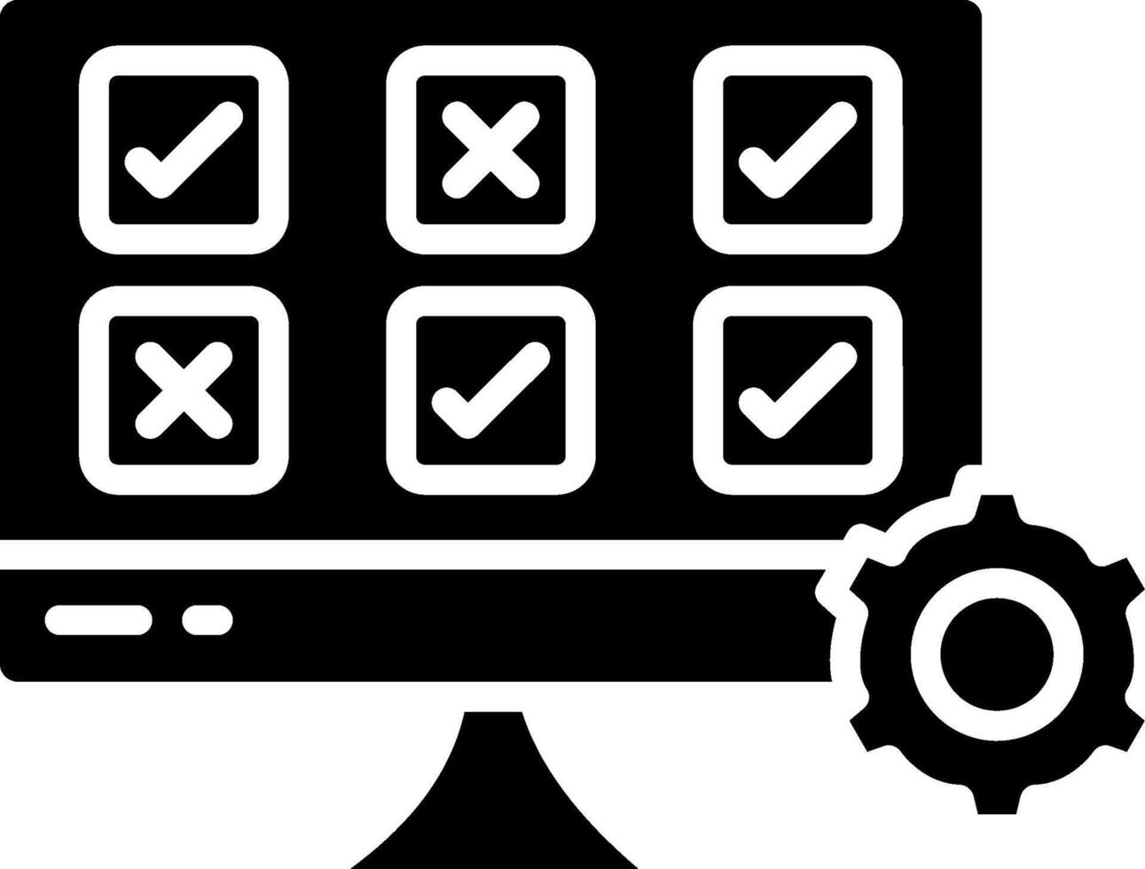 Testing Coded User Interface Symbol vector