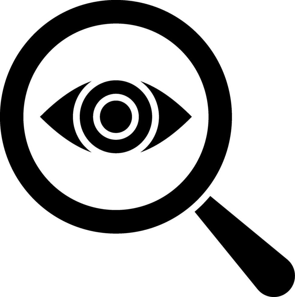 Observe User Focused Interface Mark vector