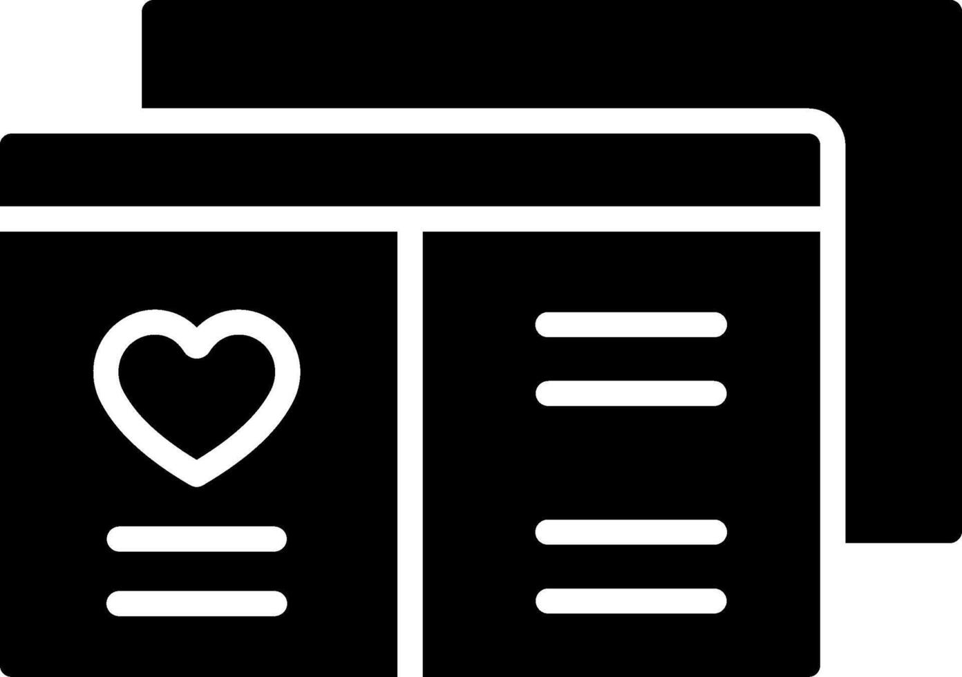 Postcard Sharp Linear Edge Mark vector