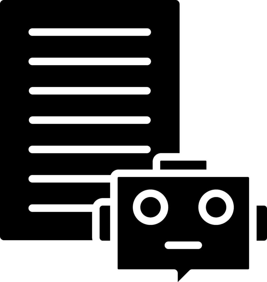 Ai Writing User Focused Interface Mark vector