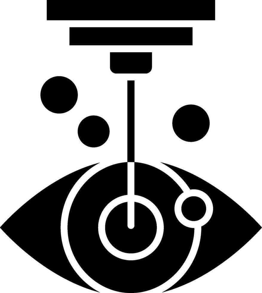 Laser Surgery Minimal Clean UI Element vector