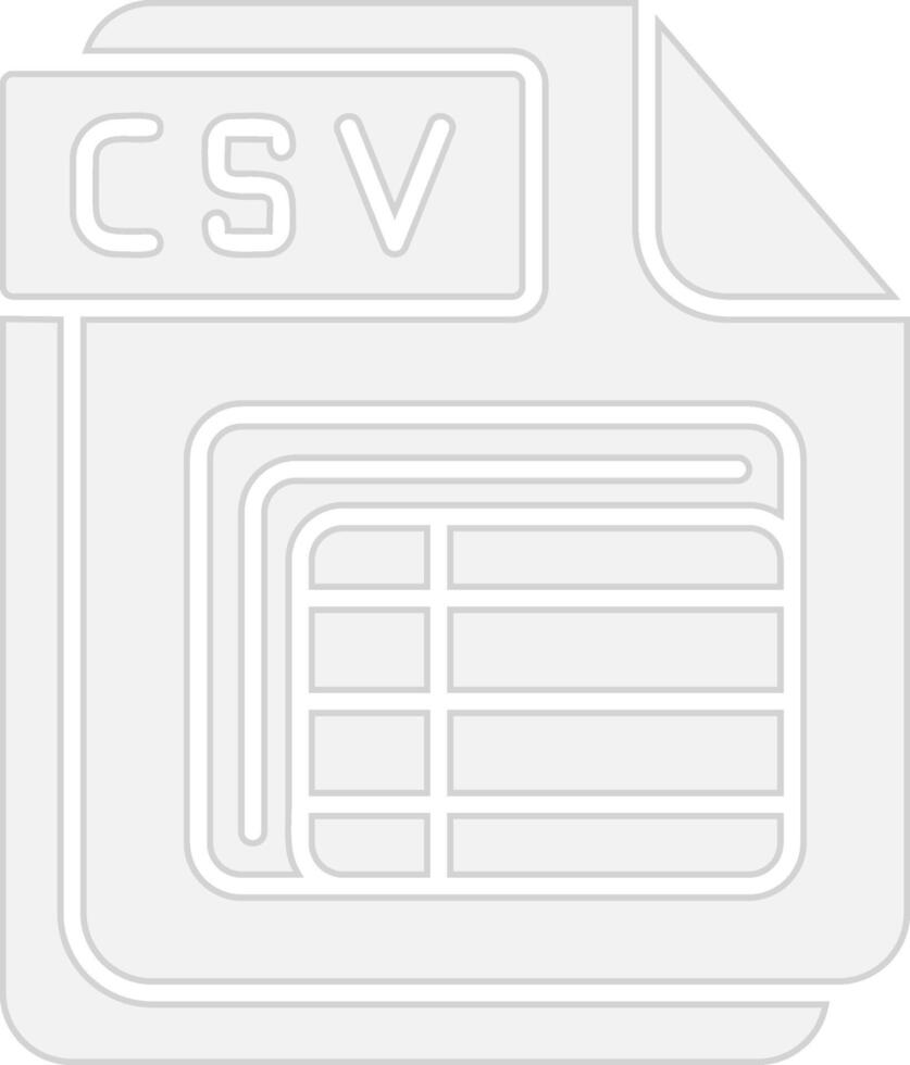 CSV Smooth UI Symbol vector