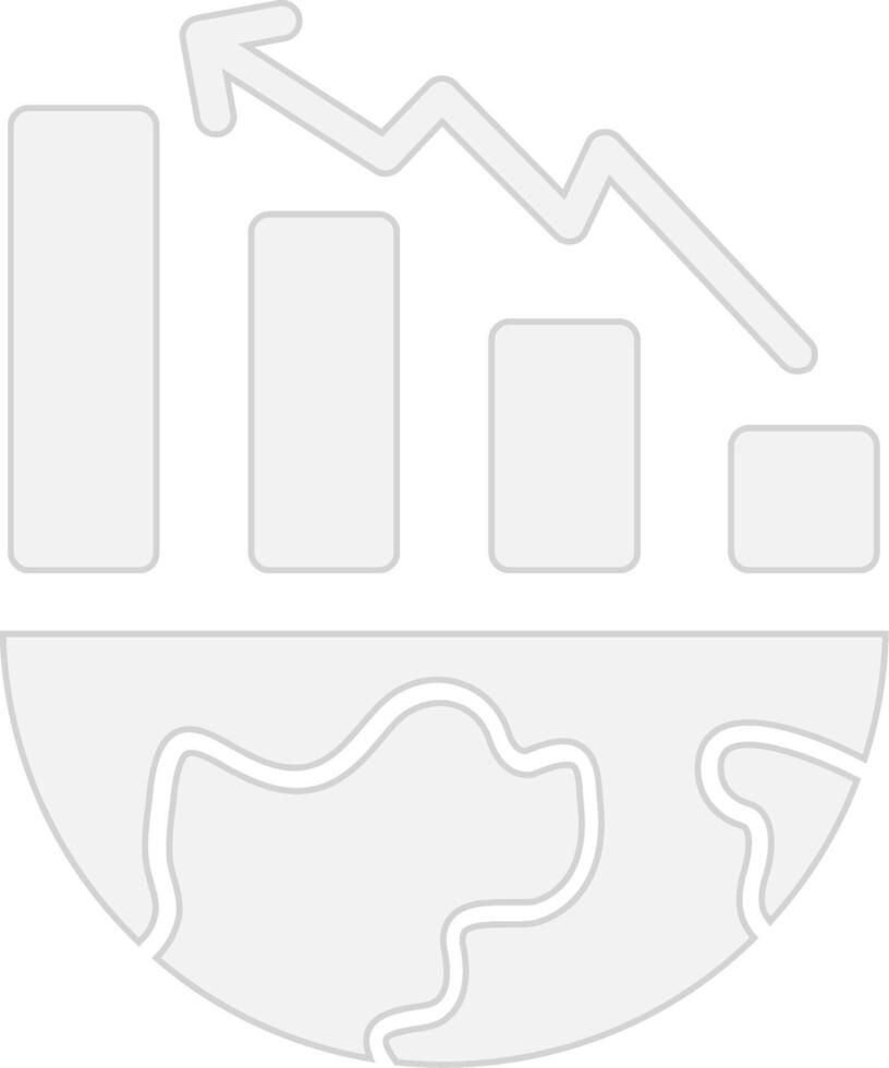 Global Market Custom Line Element vector