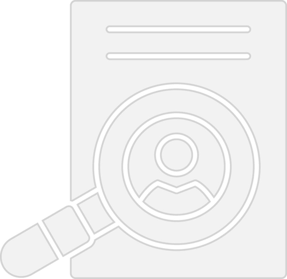 Recruiting Modern Tech Object vector