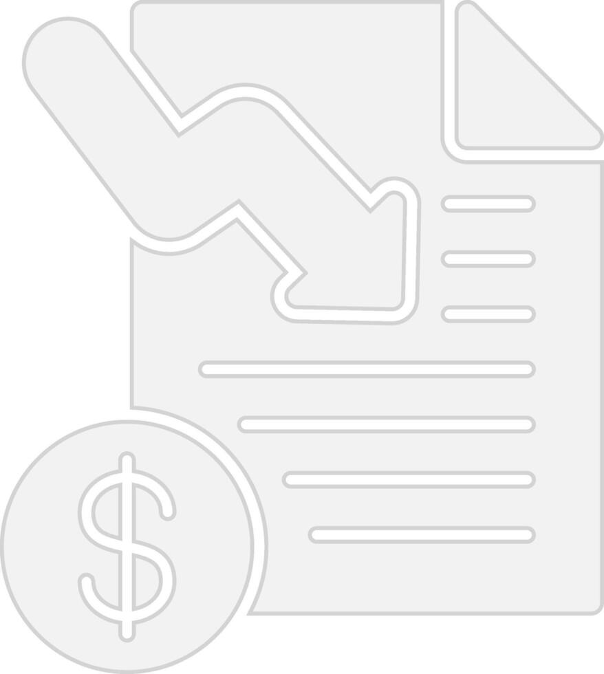 Bill Custom Line Element vector