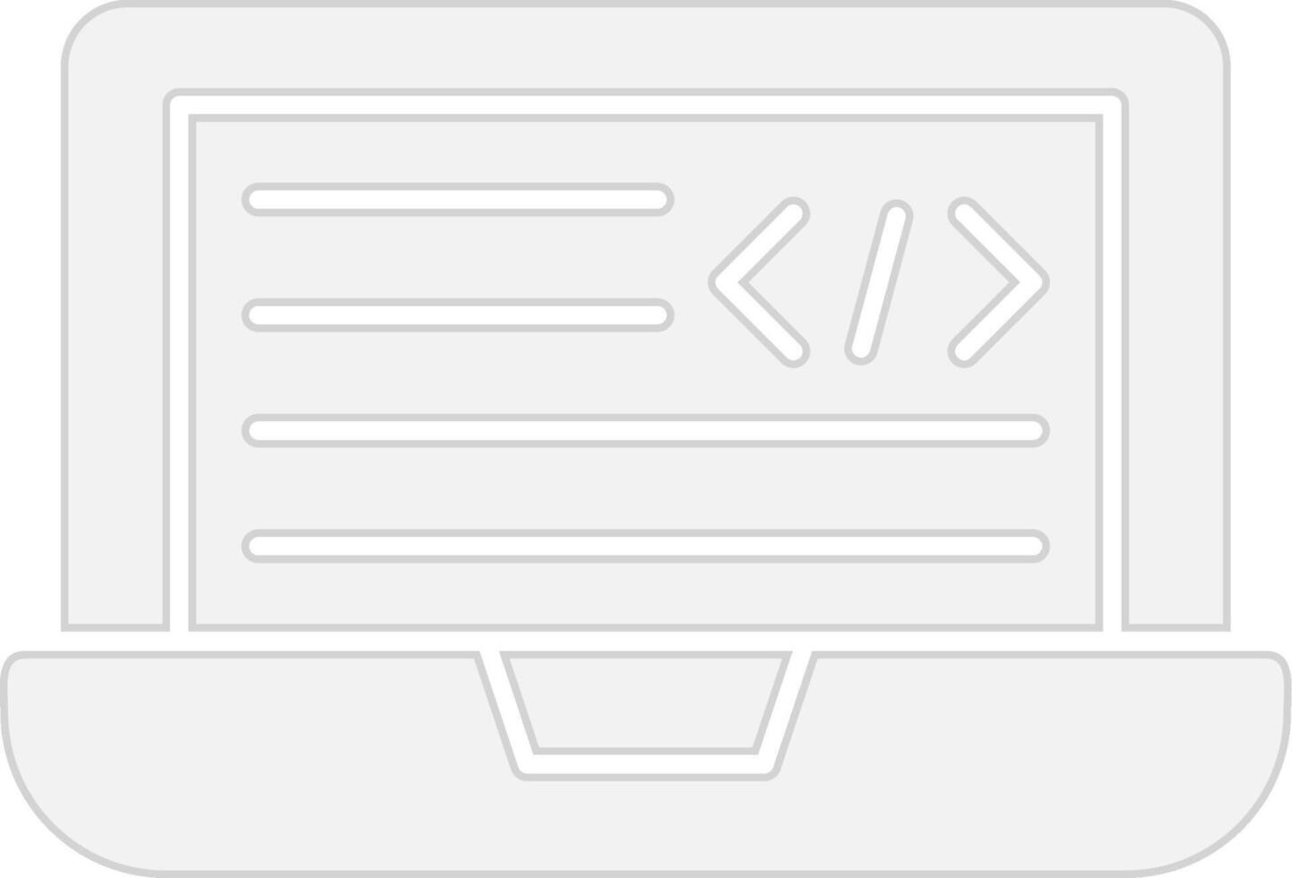 Programming Pixel Grid Artwork vector