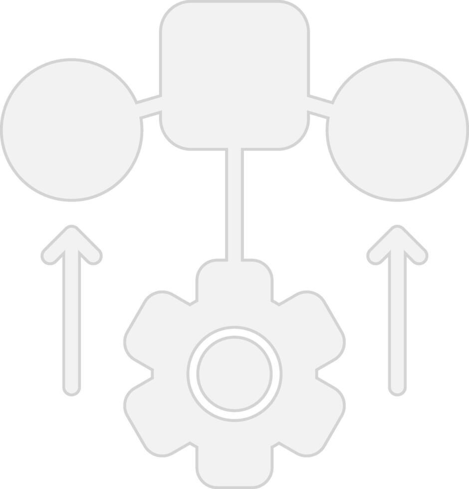 Microservice Custom Line Element vector