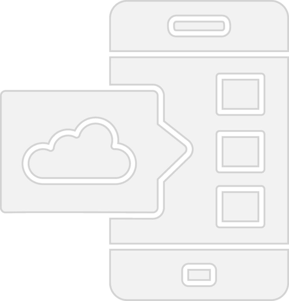 Application Modern Tech Object vector