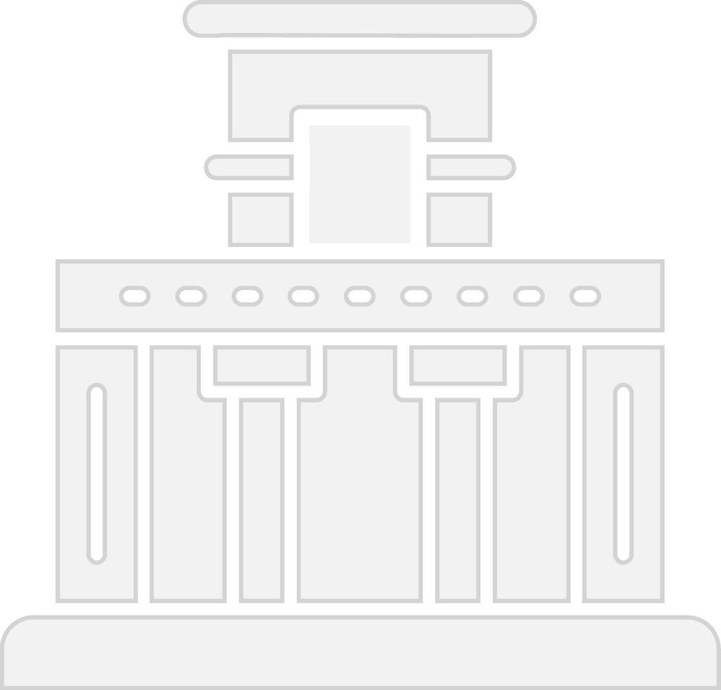 Temple Of The Frescoes Vivid App Element vector