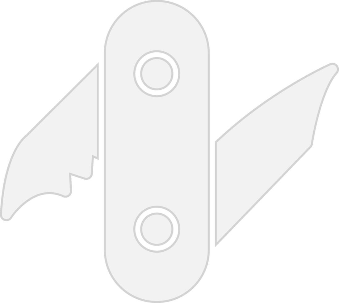 Swiss Army Knife Sharp Edge Visual vector