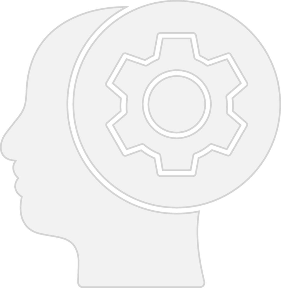 Thinking Flat UI Form vector