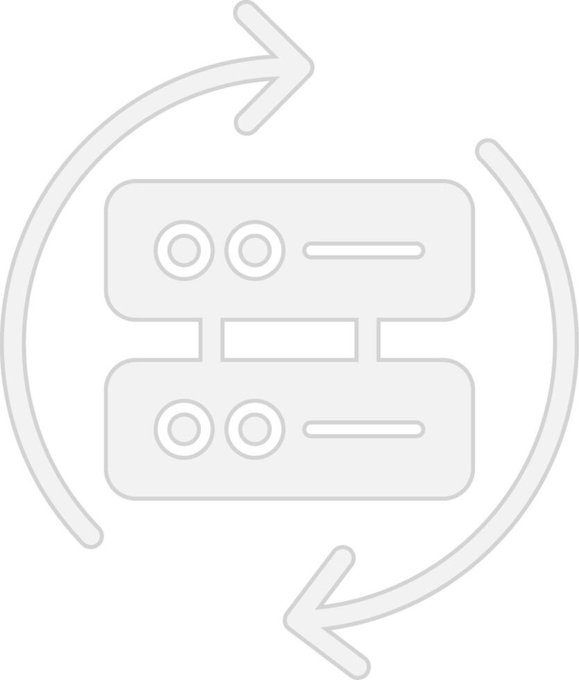 Backup Monotone Sketch Design vector