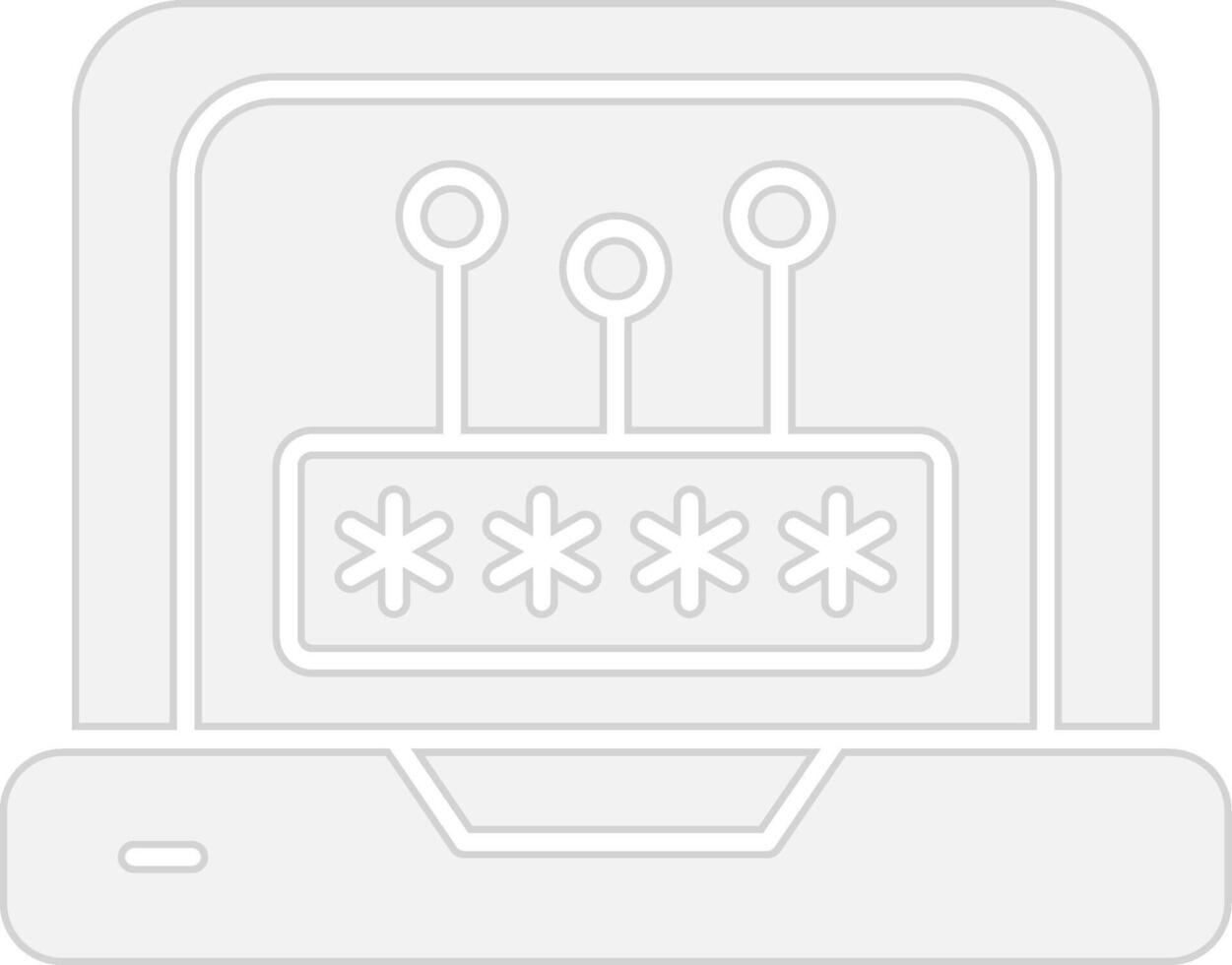 Password 3D Interface Shape 70003844 Vector Art at Vecteezy