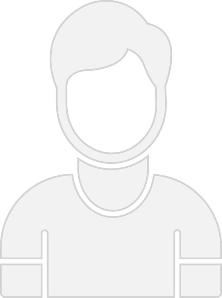 Man Responsive App Shape vector