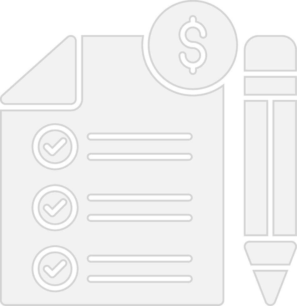 Checklist Abstract UI Visual vector