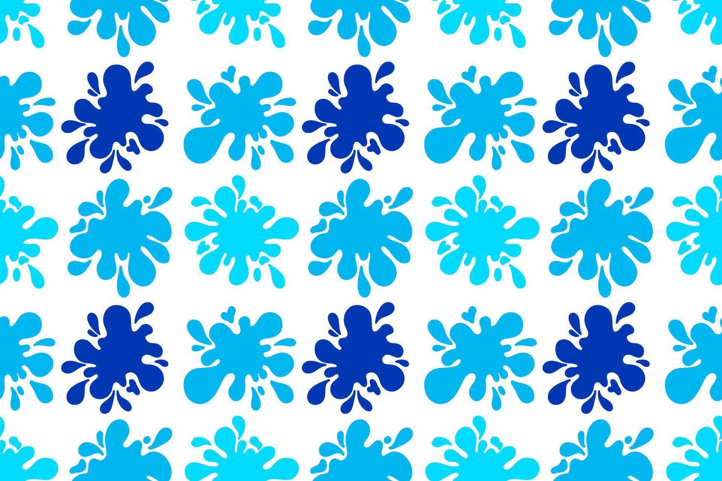 sin costura modelo con sucio agua salpicaduras grunge resumen textura con gotas, gotea y rociar efectos repitiendo mano dibujado antecedentes en líquido estilo. vector