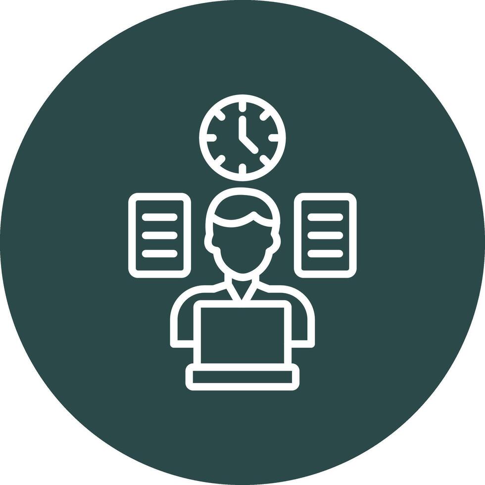 Multitasking Smooth App Visual vector