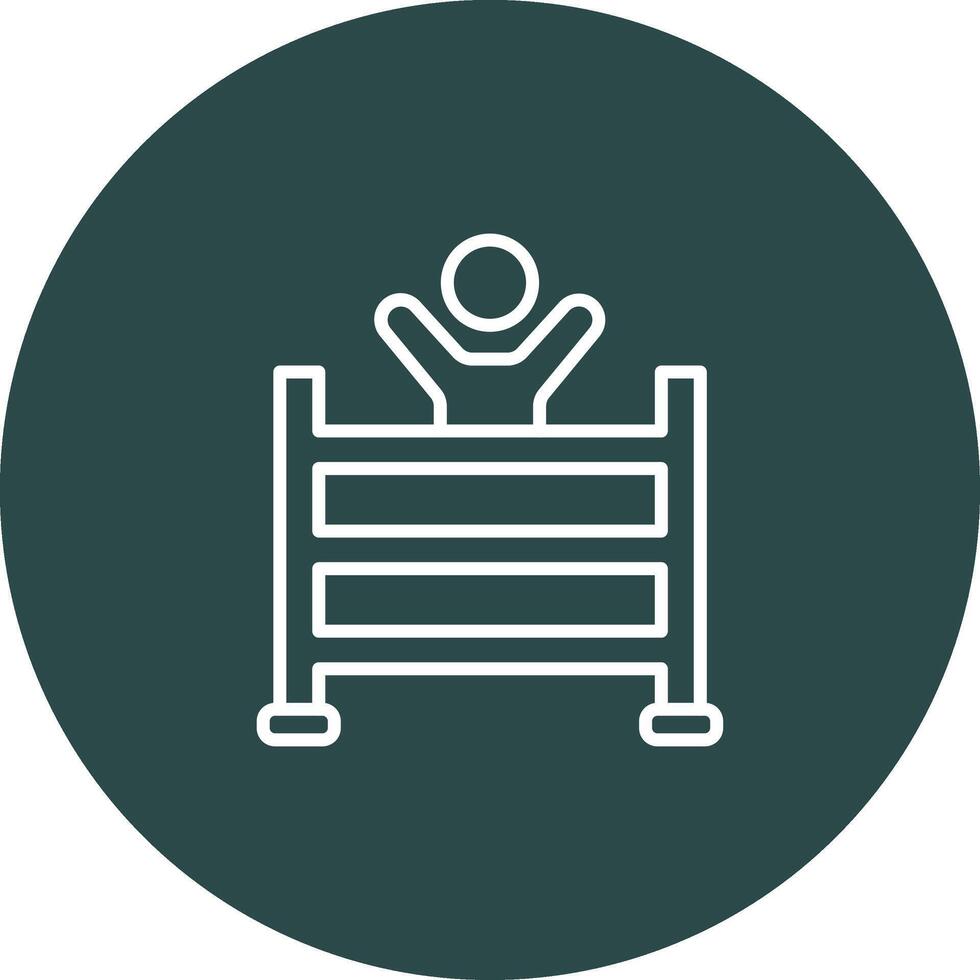 Cot Flat UI Form vector