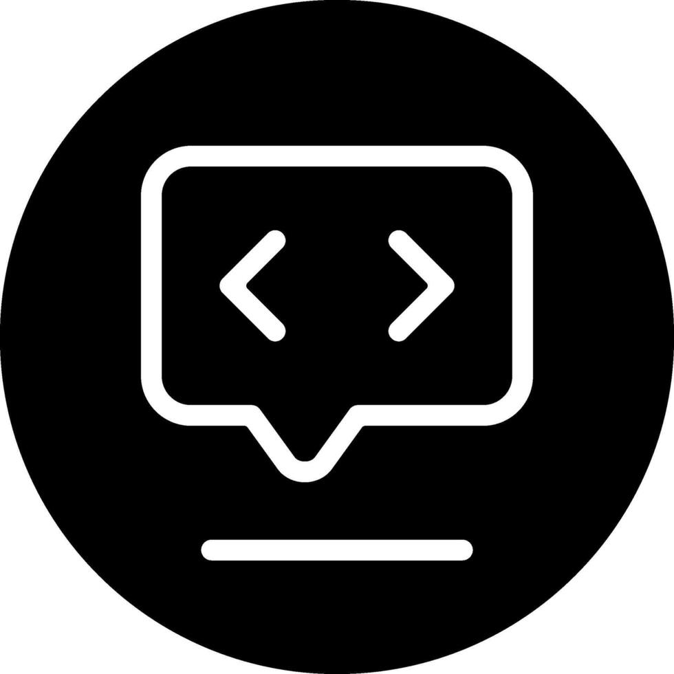 código revisión sólido estilo octóctono icono vector