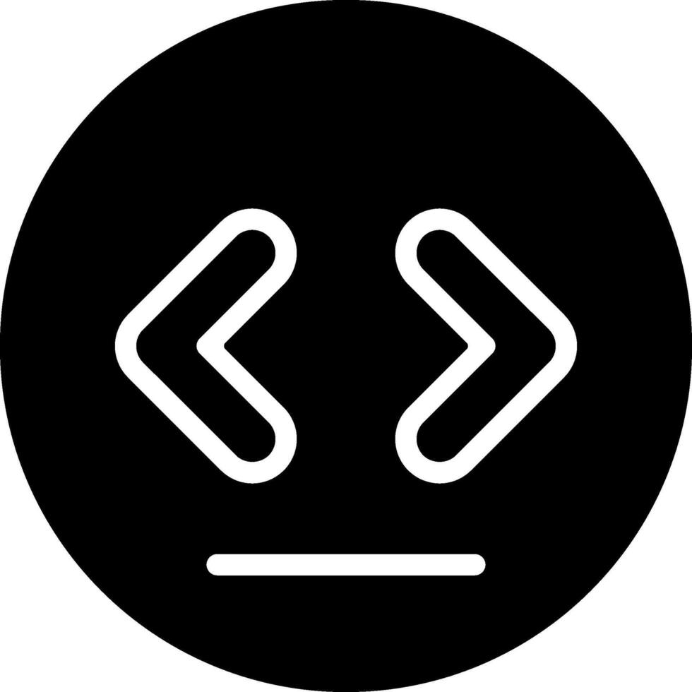 Code Solid Style Octicon Icon vector