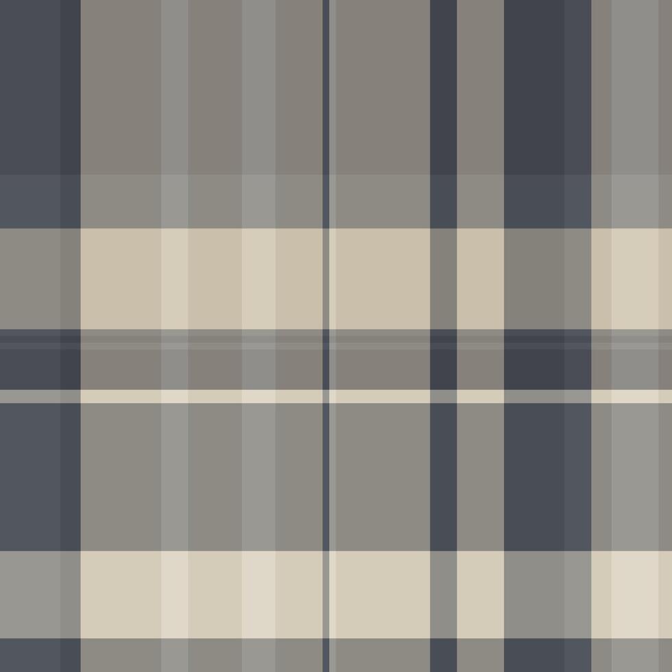 Neutral toned plaid pattern. Seamlessly tileable. Good for backdrops, textures, textile design, web elements and graphic design projects. vector